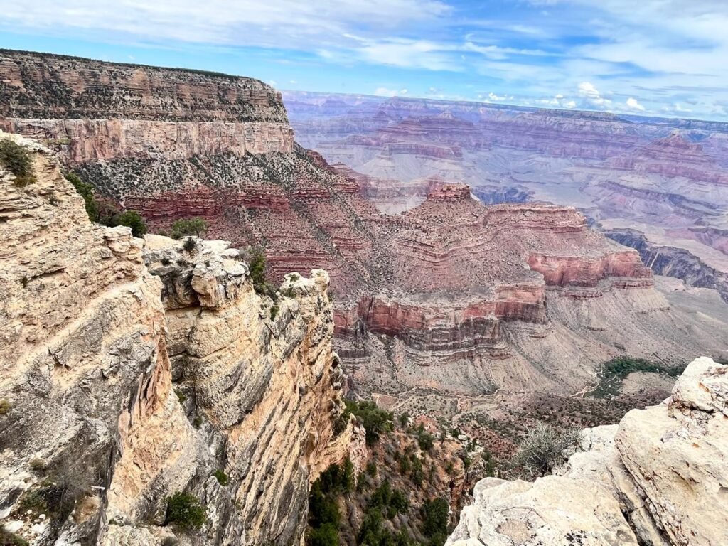 Vista de um dos mirantes do Grand Canyon