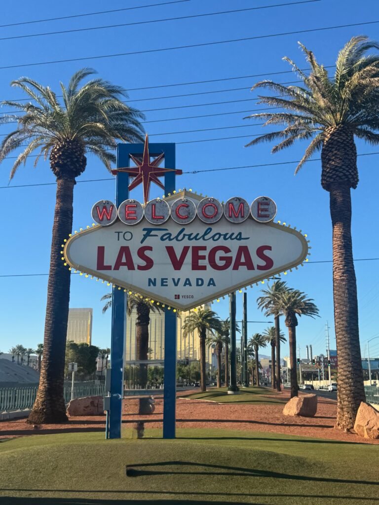 Placa icônica: Welcome to Fabulous Las Vegas