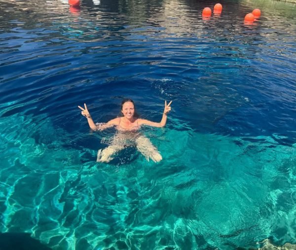 Mergulho na água super gelada do Blue Hole, Santa Rosa, NM