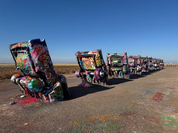 Cadillac Ranch em Amarillo, TX